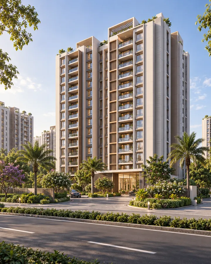 DivyaSree Shettigere project exterior reference image